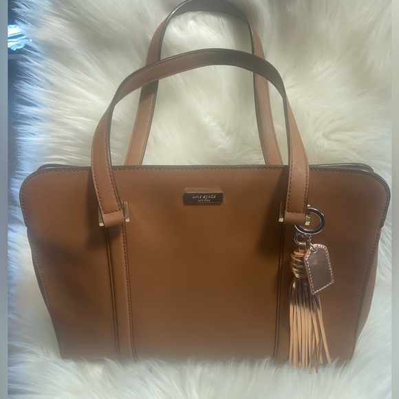 kate spade Handbags - Kate SpAde New York Light Brown Newbury Lane 2 Handles Medium Women’s Handbag